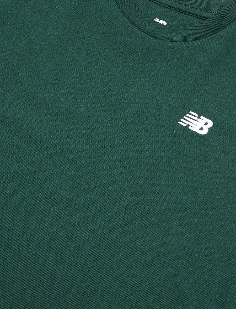 New Balance - New Balance Jersey Small Logo Tee - sporditopid - nordic green - 2