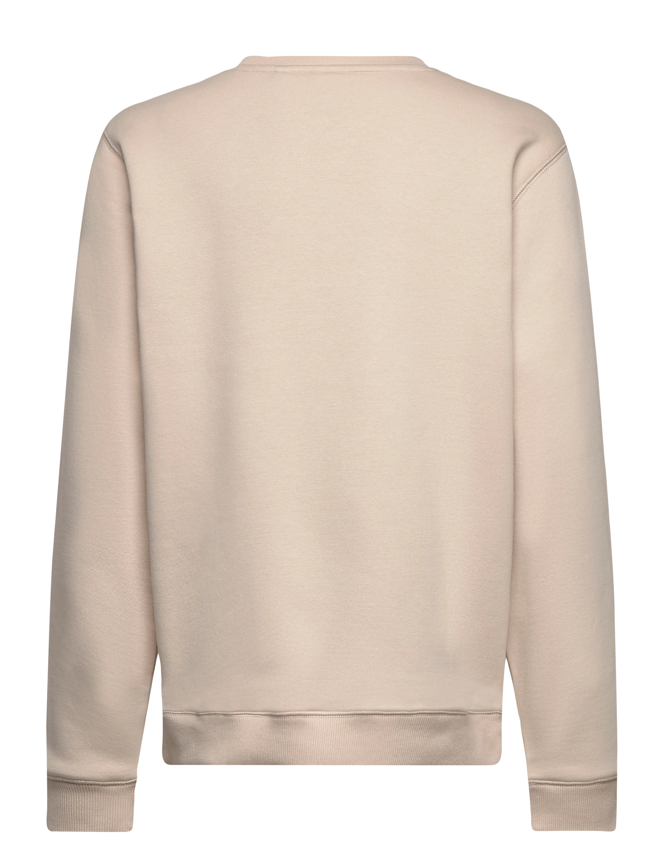New Balance - New Balance Brush Back Small Logo Crew - sweatshirts - timberwolf - 1