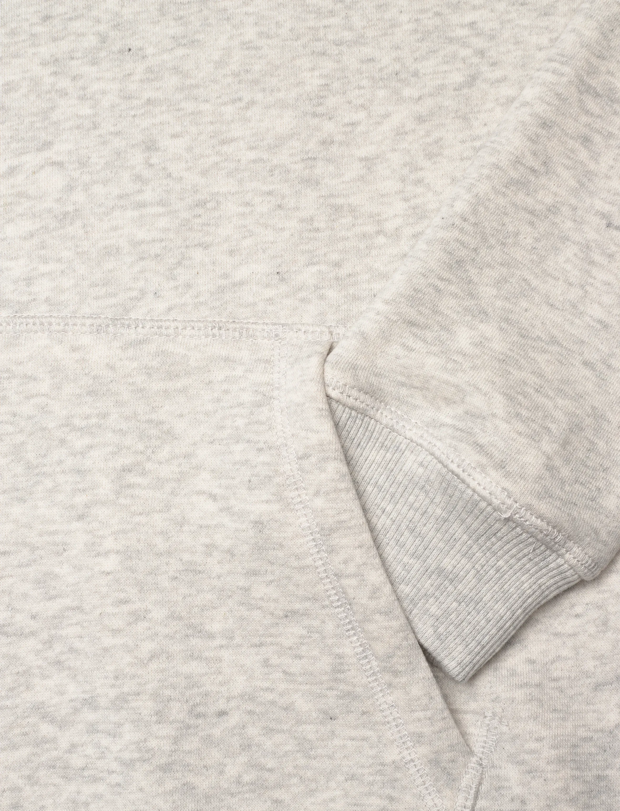 New Balance - New Balance Brush Back Small Logo Hoodie - hoodies - ash heather - 3