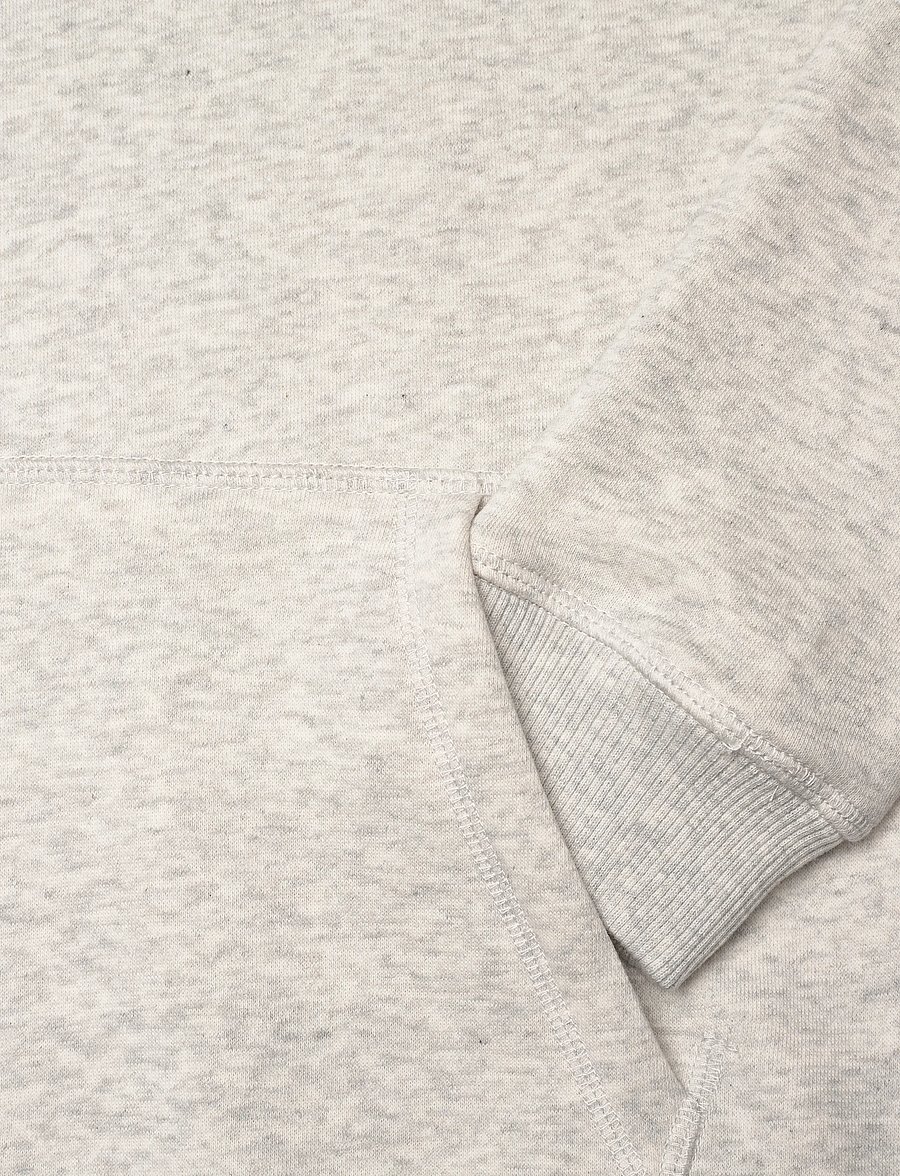 New Balance - New Balance Brush Back Small Logo Hoodie - hoodies - ash heather - 3