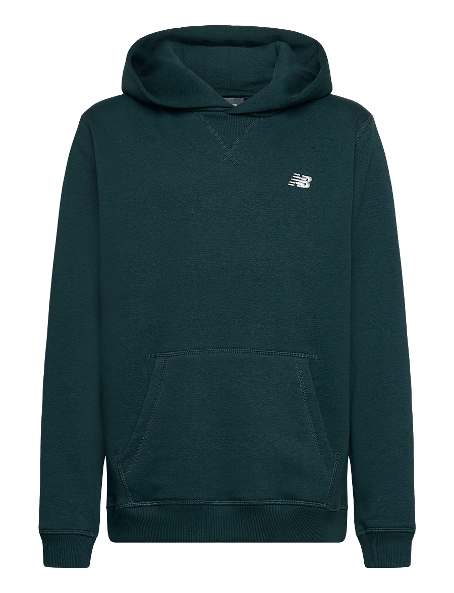 New Balance - New Balance Brush Back Small Logo Hoodie - pulls à capuche - medusa green - 0