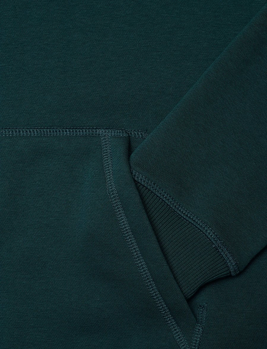 New Balance - New Balance Brush Back Small Logo Hoodie - pulls à capuche - medusa green - 3