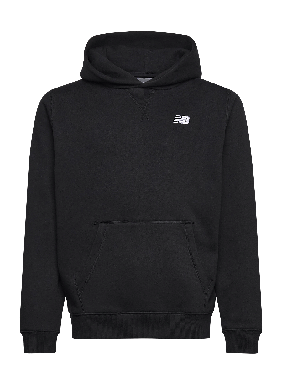 New Balance - New Balance Brush Back Small Logo Hoodie - kapuzenpullover - nb caviar - 0