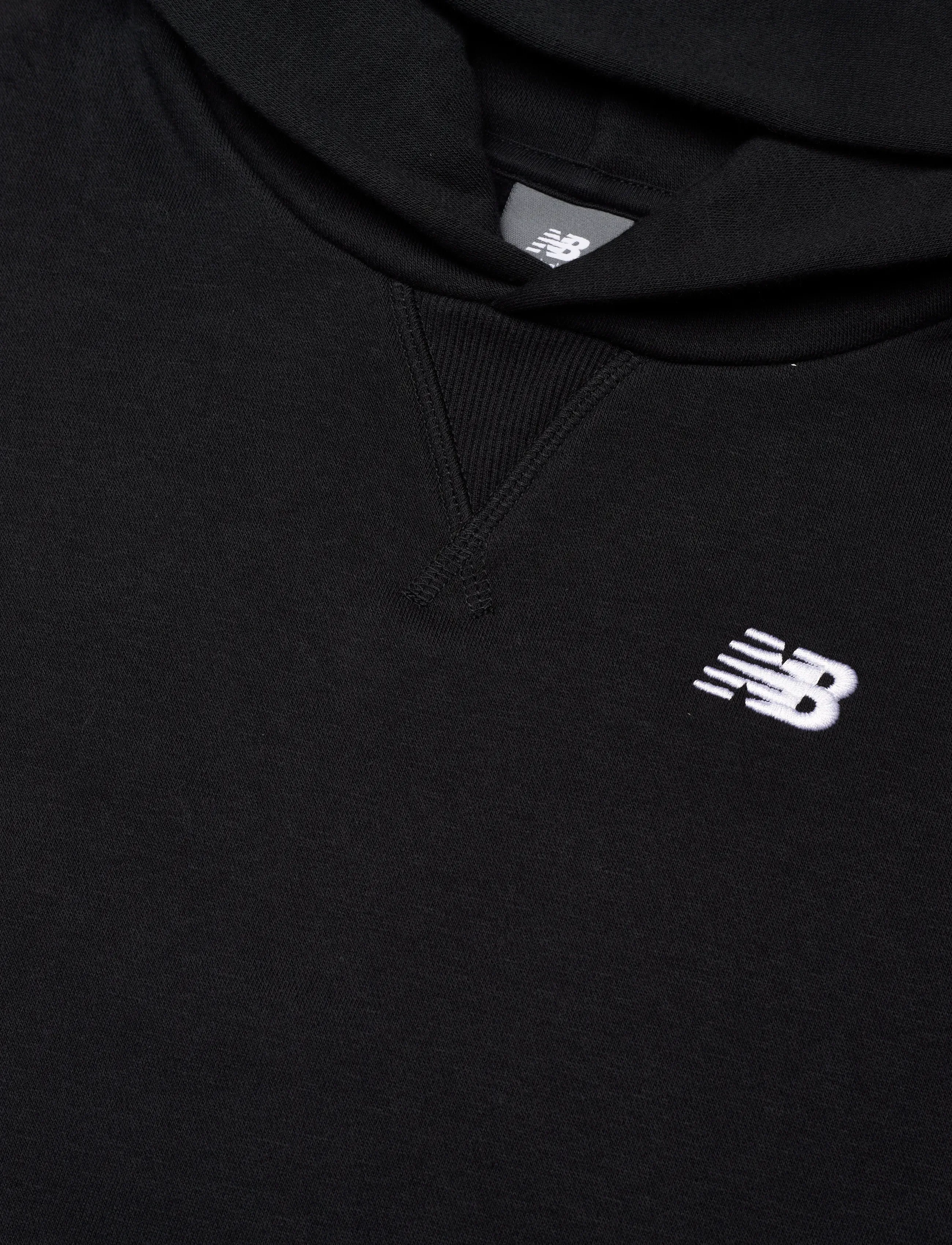 New Balance - New Balance Brush Back Small Logo Hoodie - kapuzenpullover - nb caviar - 2