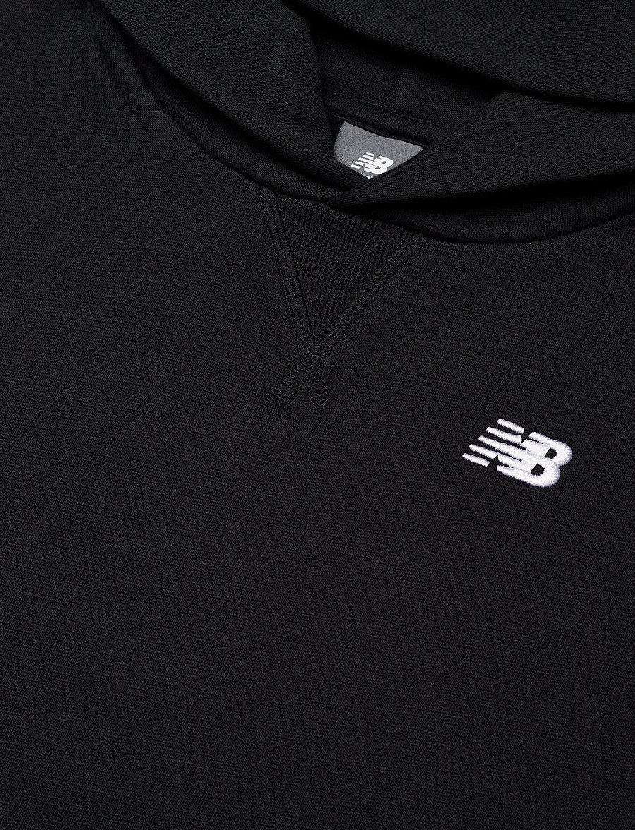 New Balance - New Balance Brush Back Small Logo Hoodie - kapuzenpullover - nb caviar - 2