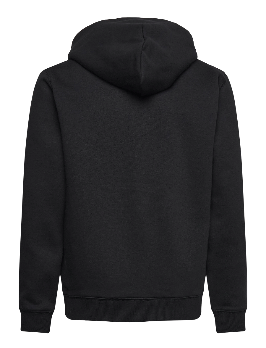 New Balance - New Balance Brush Back Small Logo Full Zip Hoodie - pulls à capuche - nb caviar - 1