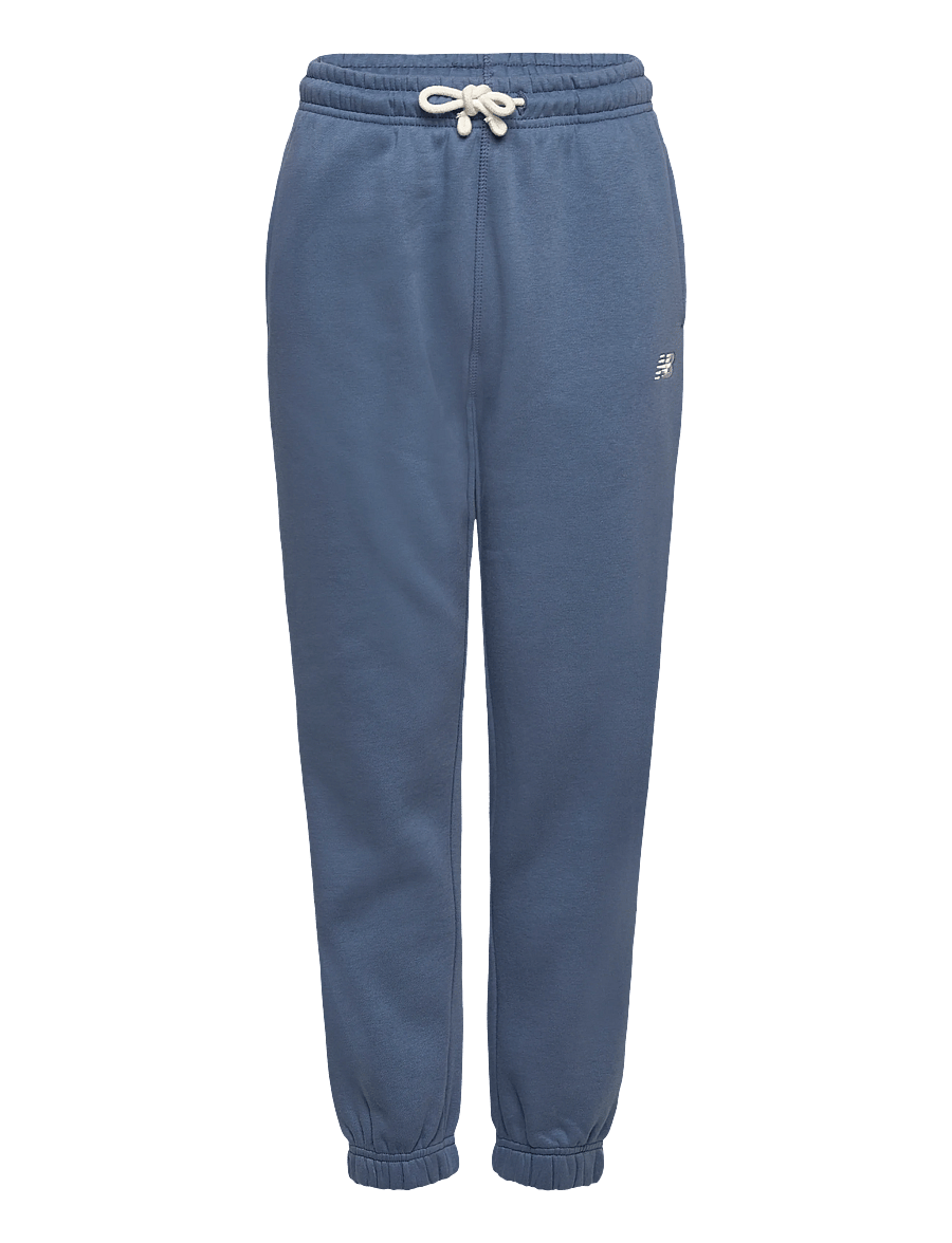 New Balance - New Balance Brush Back Small Logo Jogger - jogginghosen - heron blue - 0