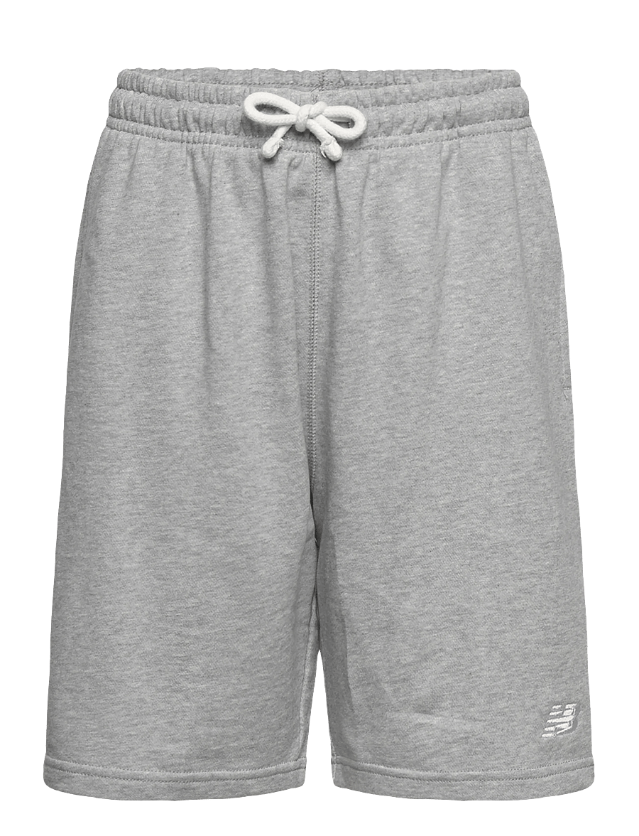 New Balance - New Balance French Terry Small Logo Short - sweatshorts - athletic grey heather - 0