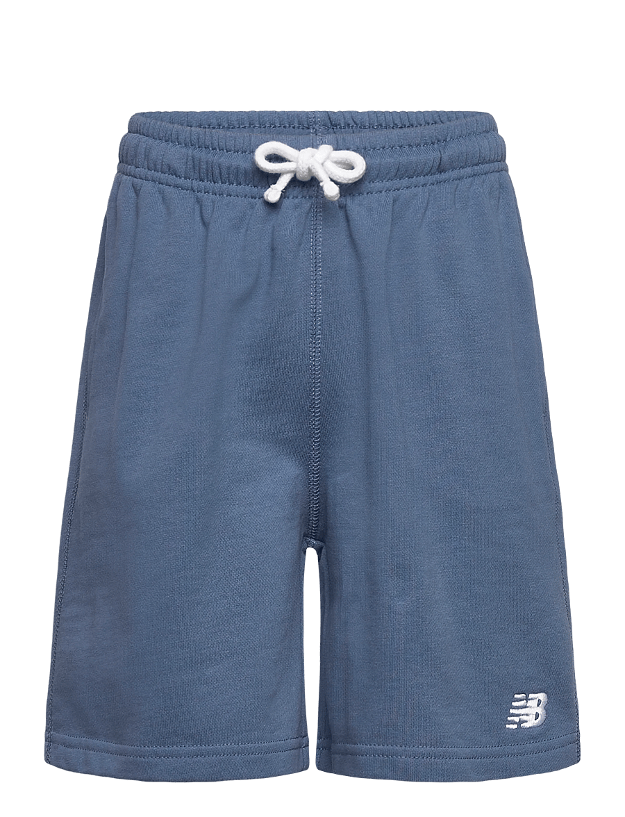 New Balance - New Balance French Terry Small Logo Short - sweatshorts - shoreline blue - 0