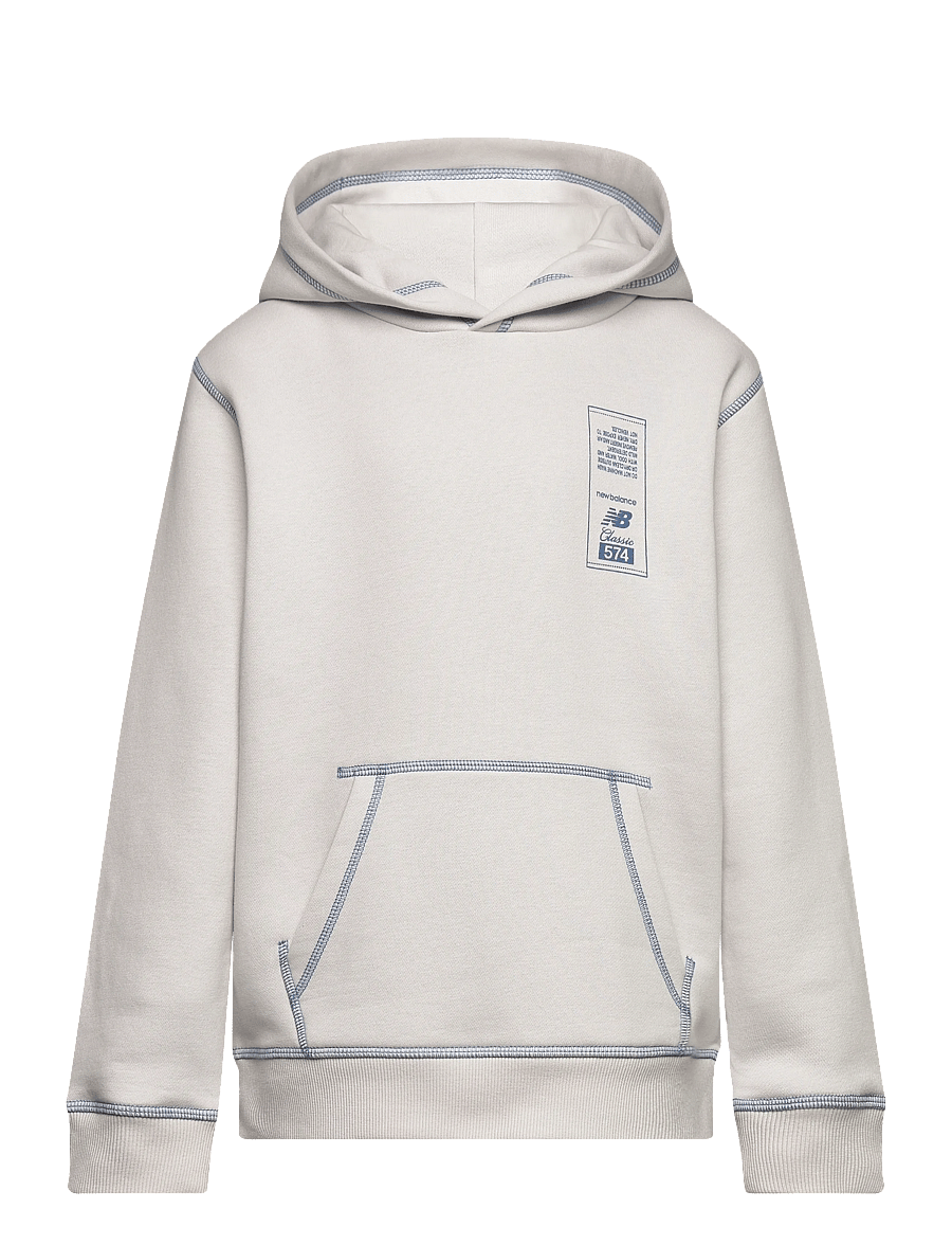 New Balance - NB BB 574 Diagram Hoodie - pulls à capuche - grey matter - 0