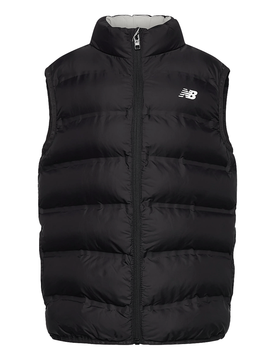 New Balance - NB Bond Quilted Gilet - kupuj według rozmiaru - nb caviar - 0