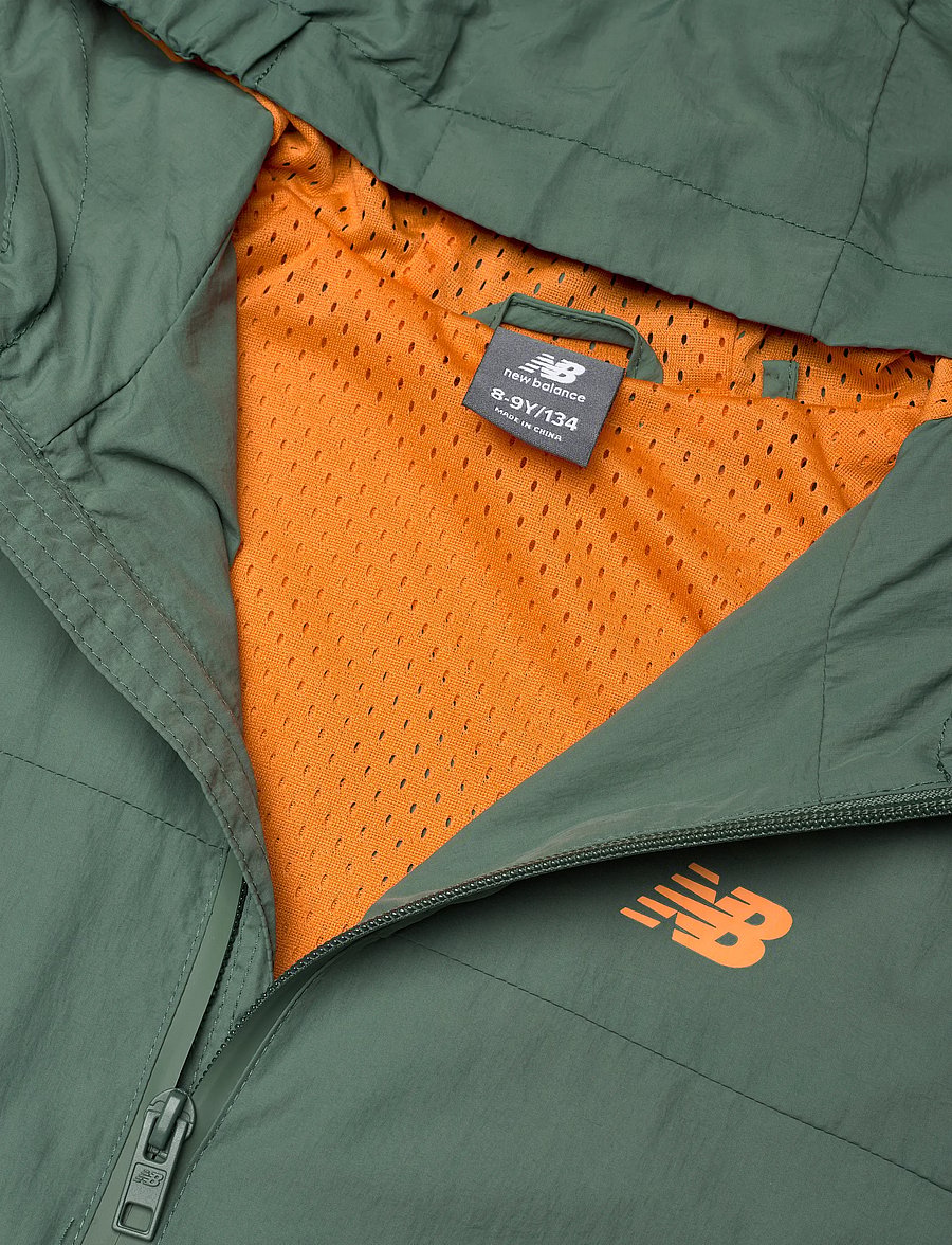 New Balance - NB Athletics Woven Mesh Lined Jacket - windjacken - dark juniper - 2