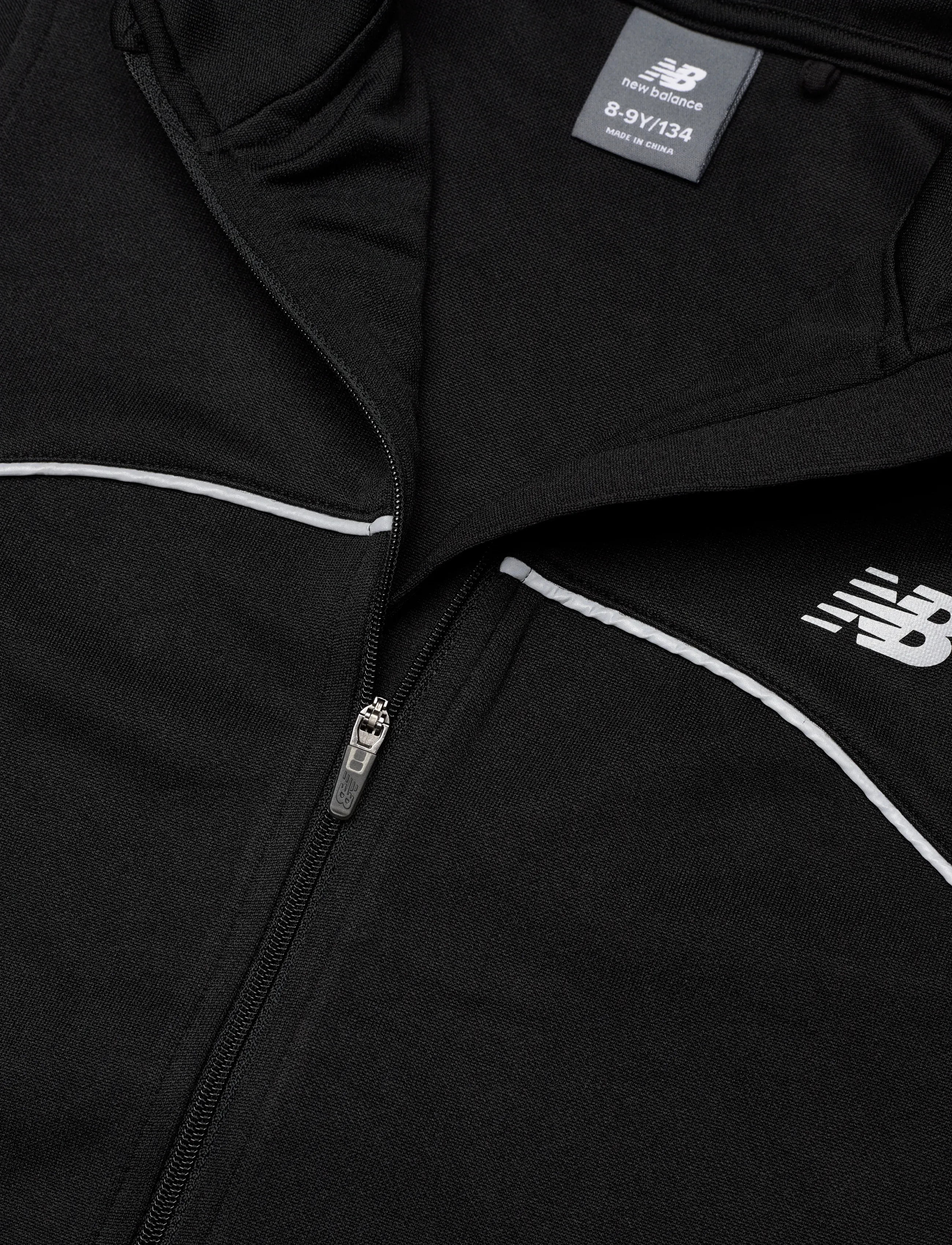 New Balance - NB Tricot Full Zip Funnel Top - sweatshirts - nb caviar - 2