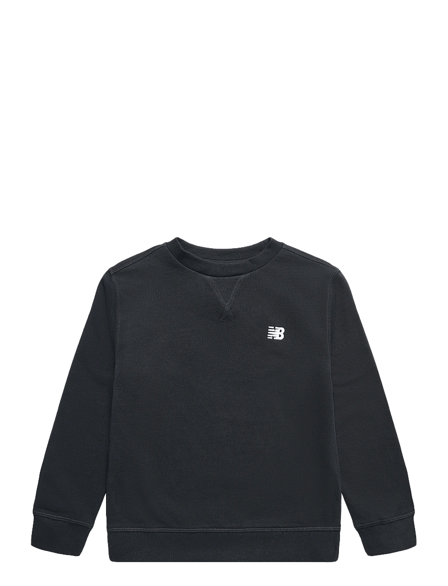 New Balance - New Balance French Terry Small Logo Crew - sweatshirts - nb caviar - 0