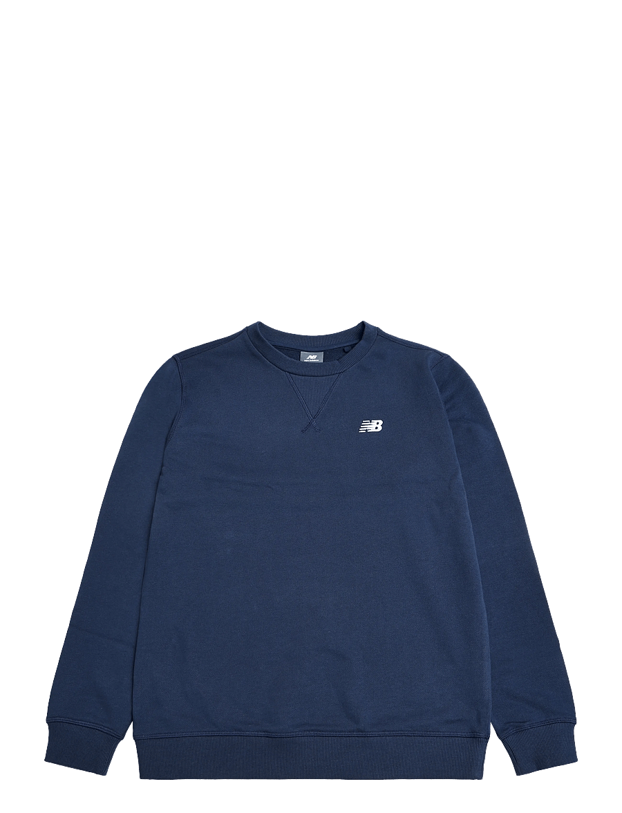 New Balance - New Balance French Terry Small Logo Crew - sweatshirts - nb navy - 0