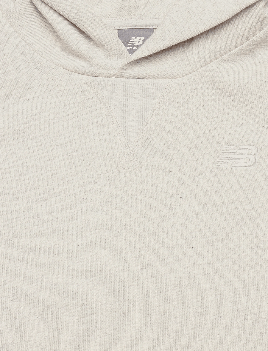 New Balance - New Balance French Terry Small Logo Hoodie - kapuutsiga pusad - ash heather - 2