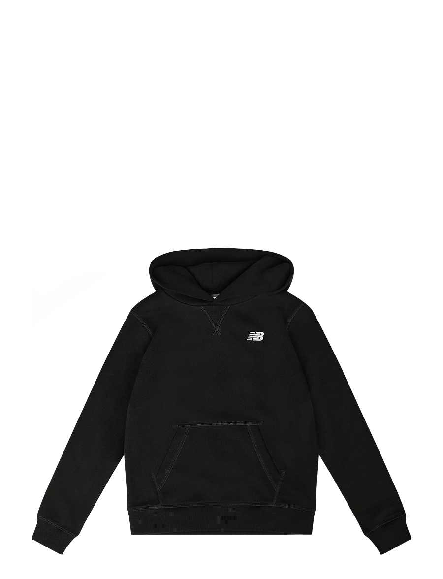 New Balance - New Balance French Terry Small Logo Hoodie - kapuutsiga pusad - nb caviar - 0