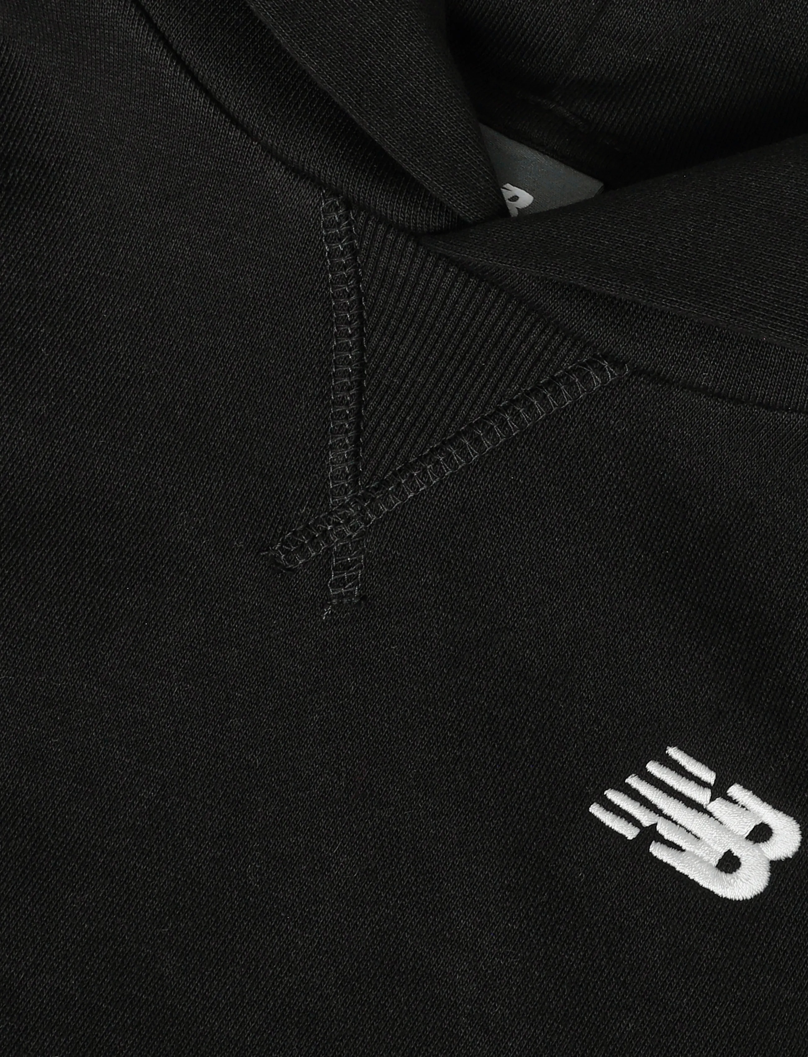 New Balance - New Balance French Terry Small Logo Hoodie - nb caviar - 2