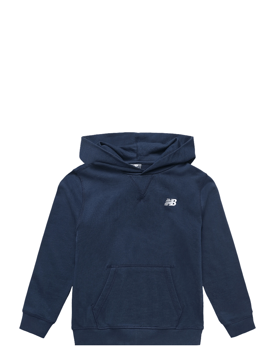 New Balance - New Balance French Terry Small Logo Hoodie - huvtröjor - nb navy - 0
