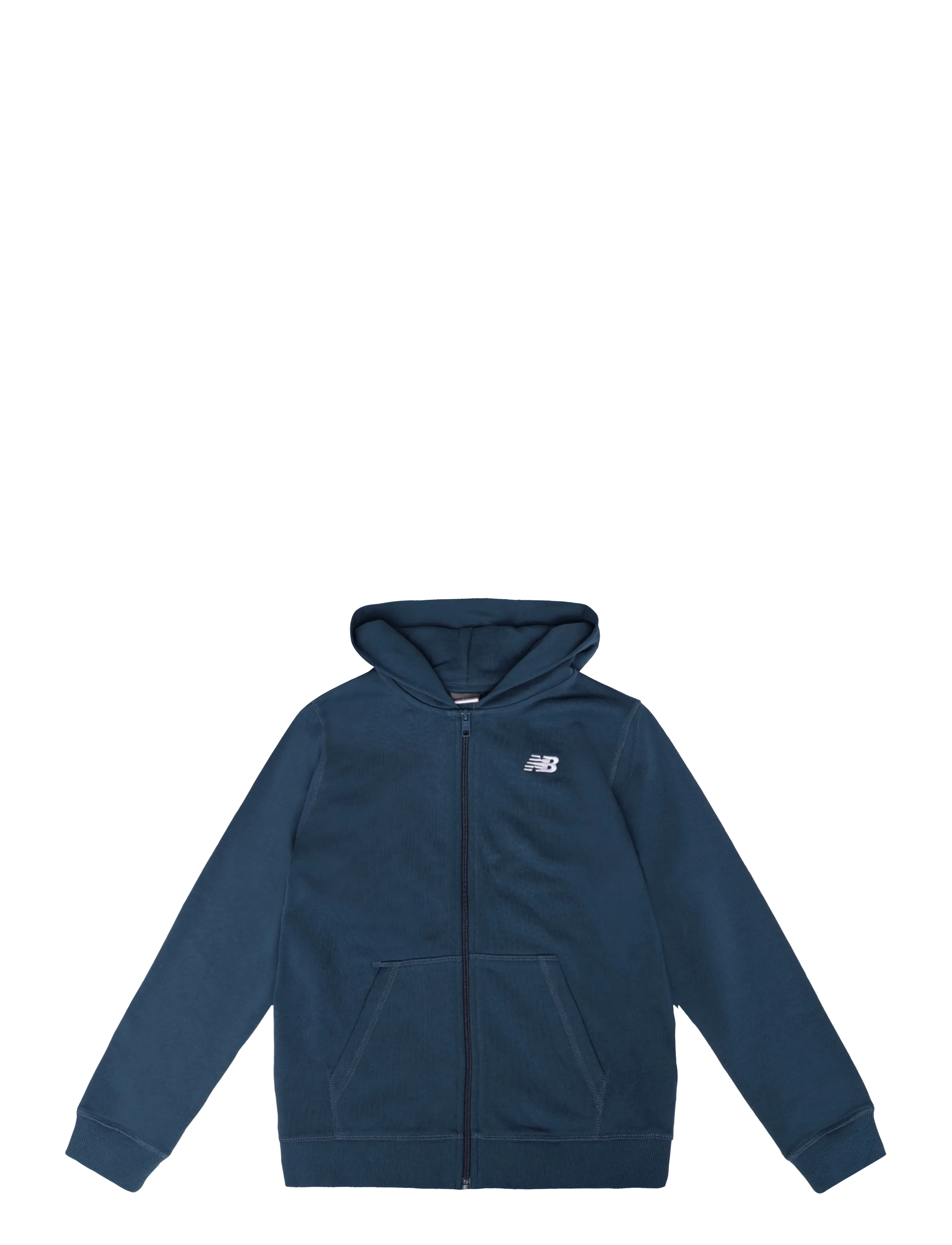 New Balance New Balance French Terry Small Logo Full Zip Hoodie - Back to school - STREAMSONG / navy