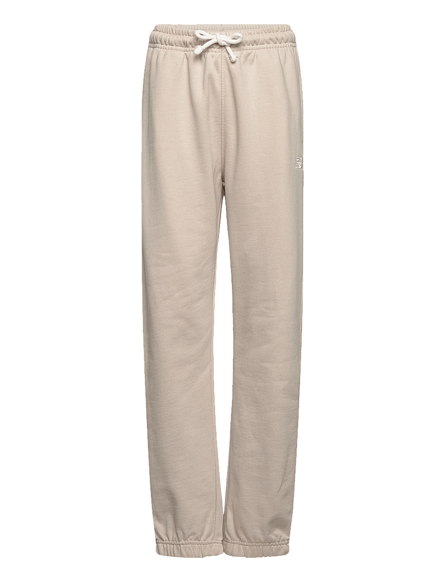New Balance - New Balance French Terry Small Logo Jogger - joggings - timberwolf - 0