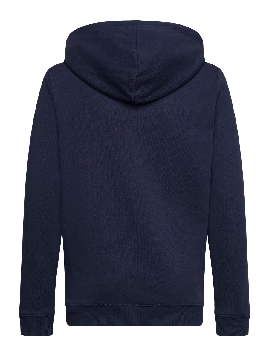 New Balance - New Balance French Terry Stacked Logo Hoodie - hættetrøjer - nb navy - 1