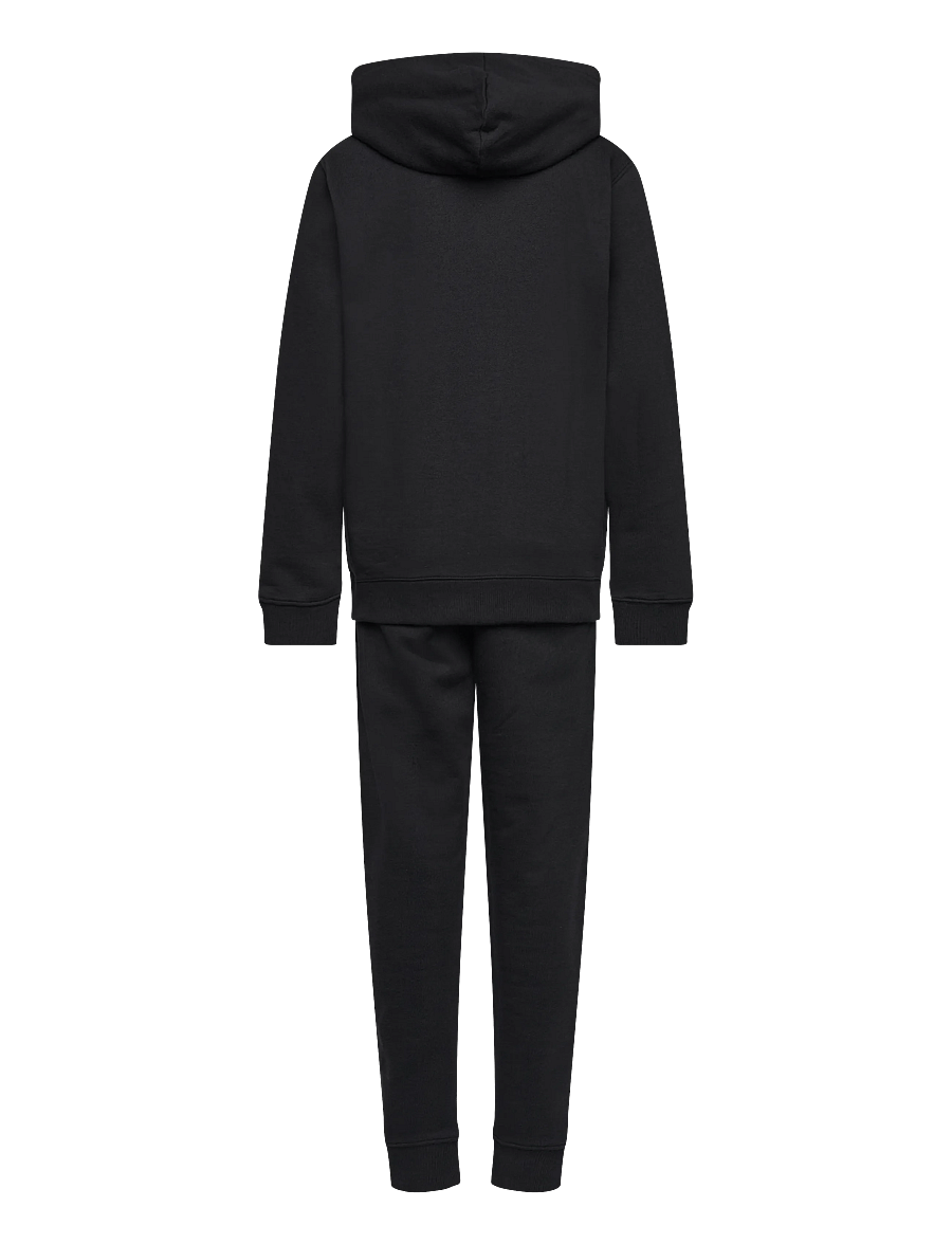 New Balance - New Balance French Terry Stacked Logo Hoodie Jog Set - tracksuits - nb caviar - 1