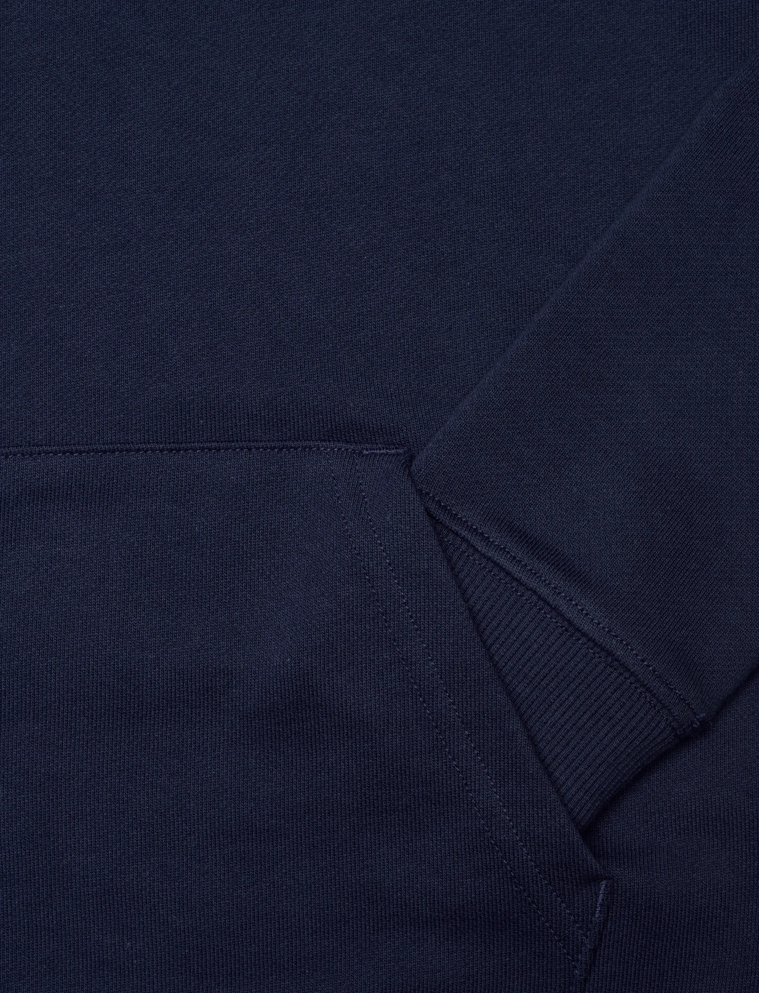 New Balance - New Balance French Terry Stacked Logo Hoodie Jog Set - sportanzüge - nb navy - 5