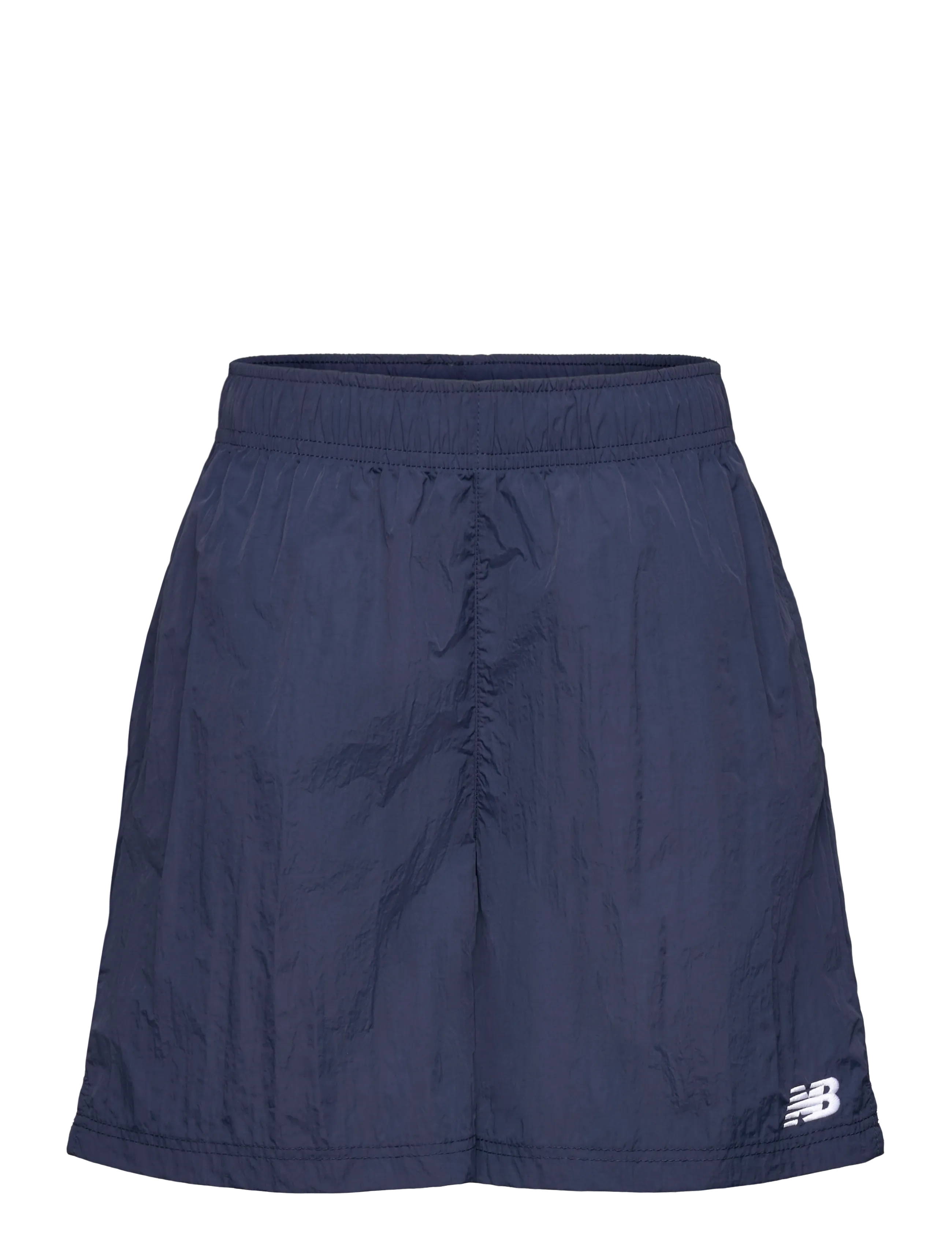 New Balance Nb Small Logo Nylon Short, 152, Navy, Shorts > Sportsshorts, Børn