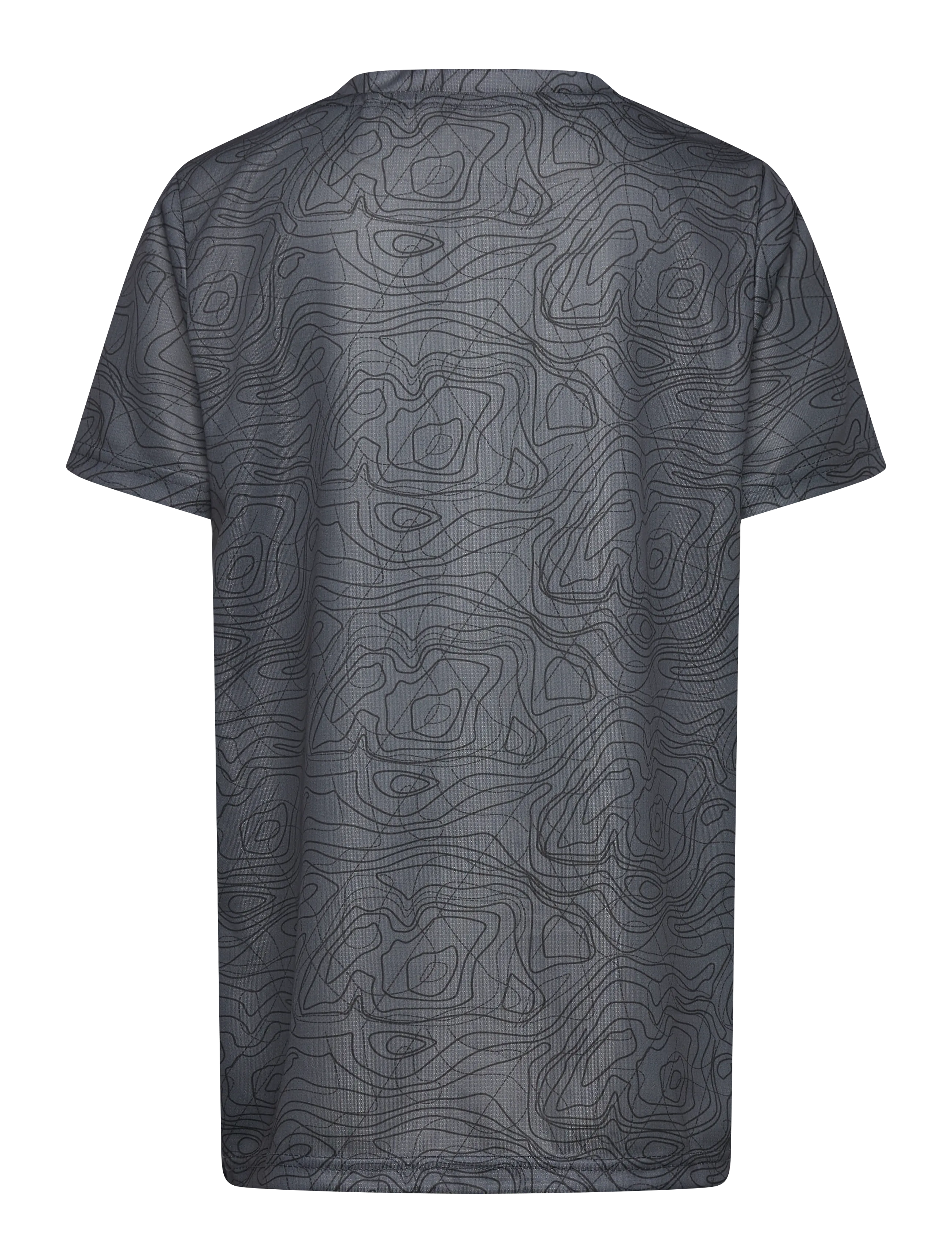 New Balance - NB Trail AOP Athletics Tee - sportstoppe - graphite - 1