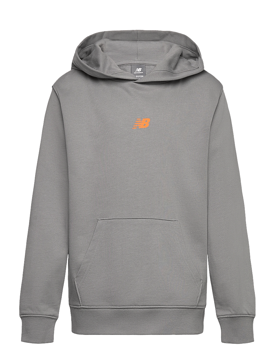 New Balance - NB Fitness Centre Illustrated Back Graphic FT Hoodie - kapuzenpullover - slate grey - 0