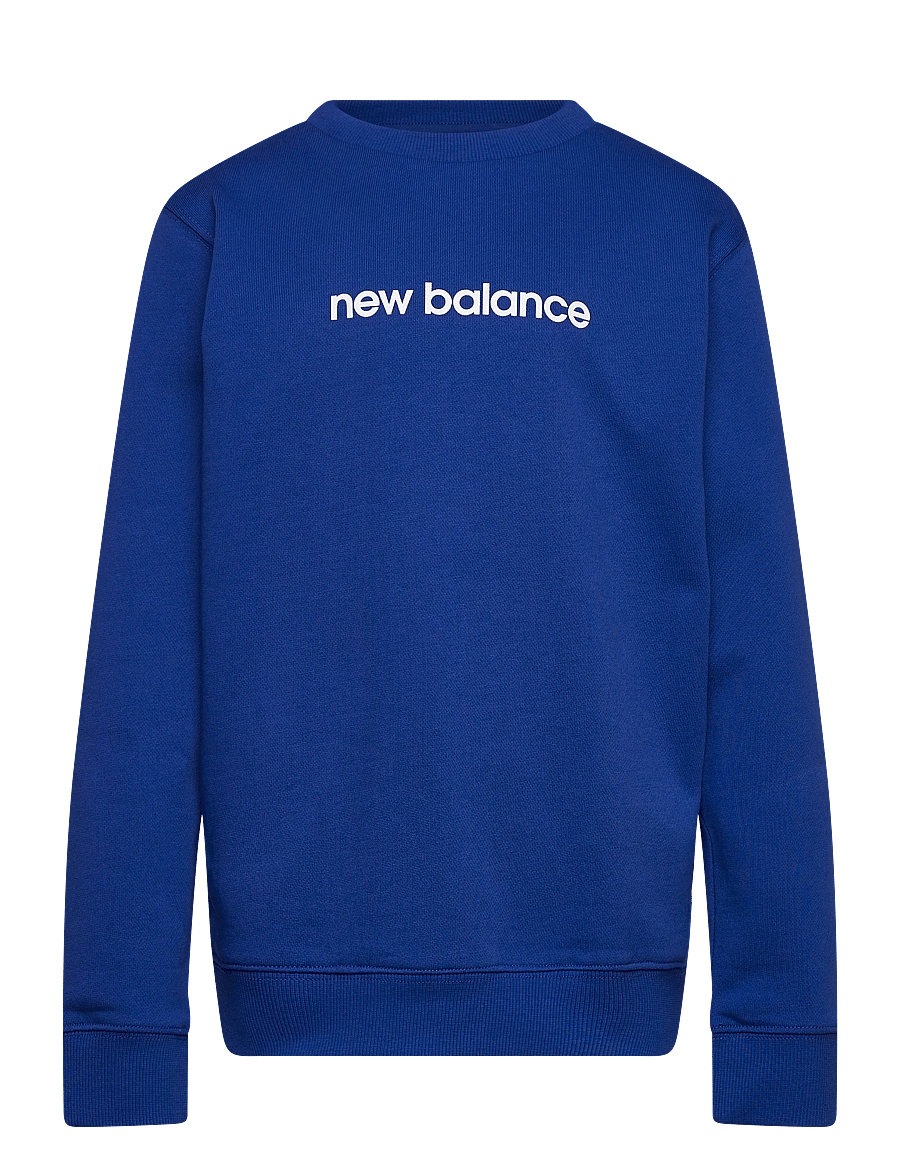 New Balance - NB Sneaker Poster Graphic FT Crew - sweatshirts - team royal - 0