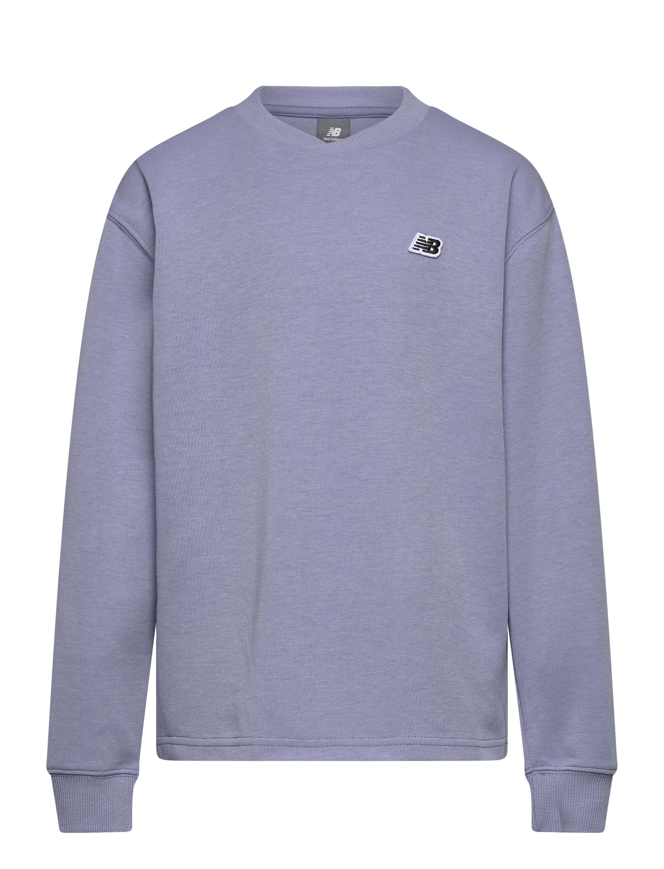 New Balance NB Premium Cross Neck LS Tee - Riided - DUSK SHOWER / purple