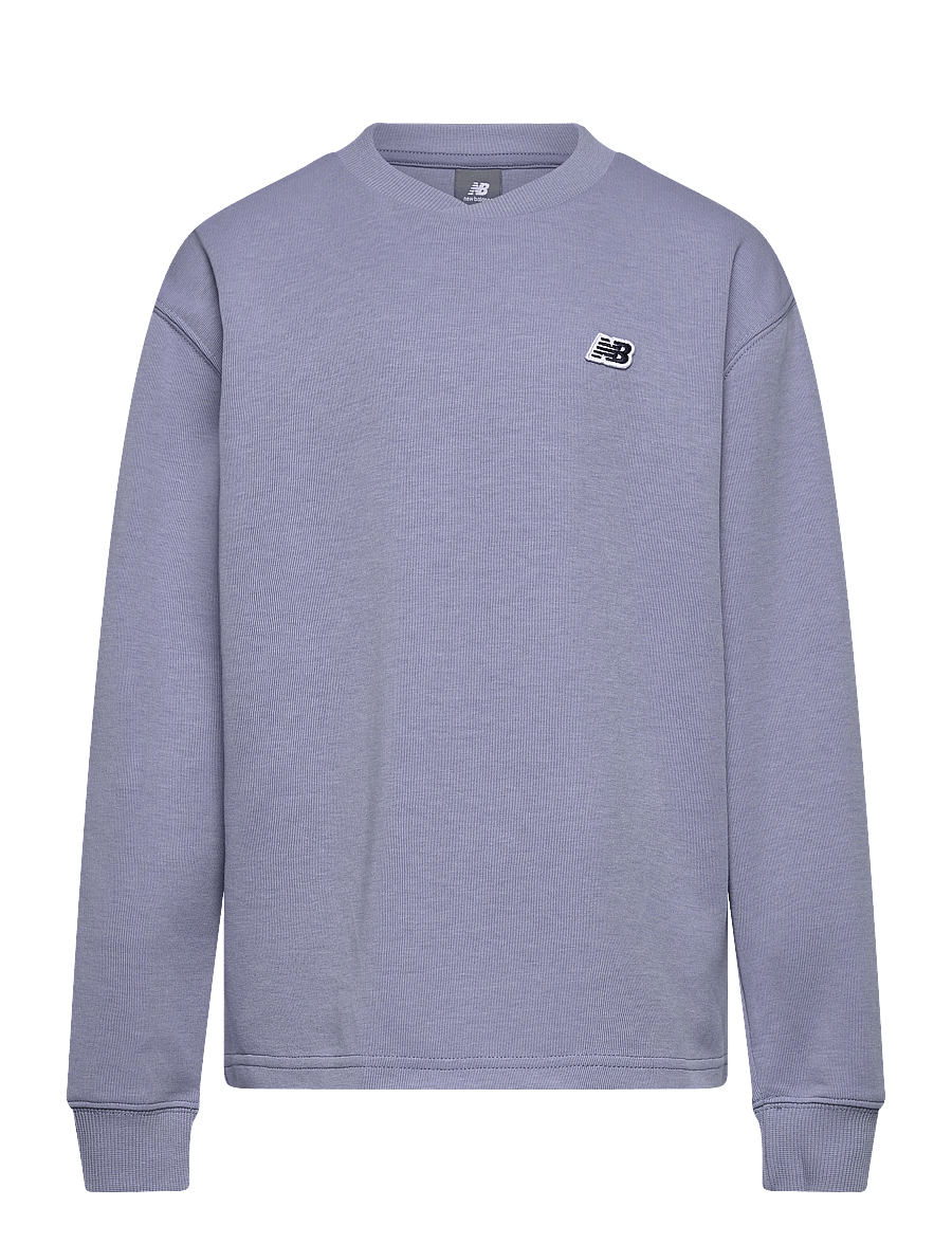 New Balance - NB Premium Cross Neck LS Tee - sweatshirts - dusk shower - 0