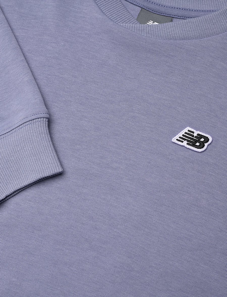 New Balance - NB Premium Cross Neck LS Tee - sweatshirts - dusk shower - 2