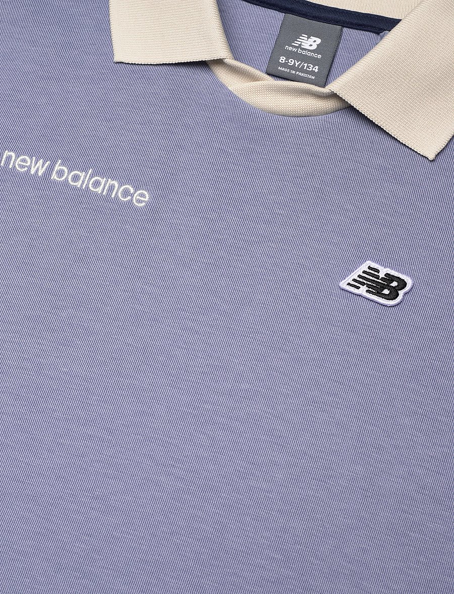 New Balance - NB Premium Badge Polo - kurzärmelig - dusk shower - 2