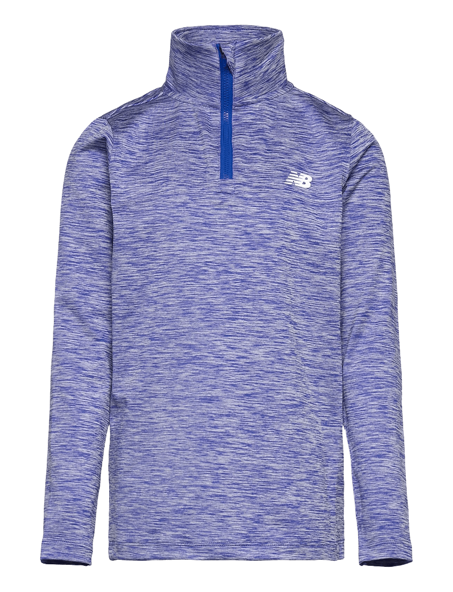 New Balance - NB Athletics Quarter Zip Funnel - sportoberteile - blue gemstone - 0