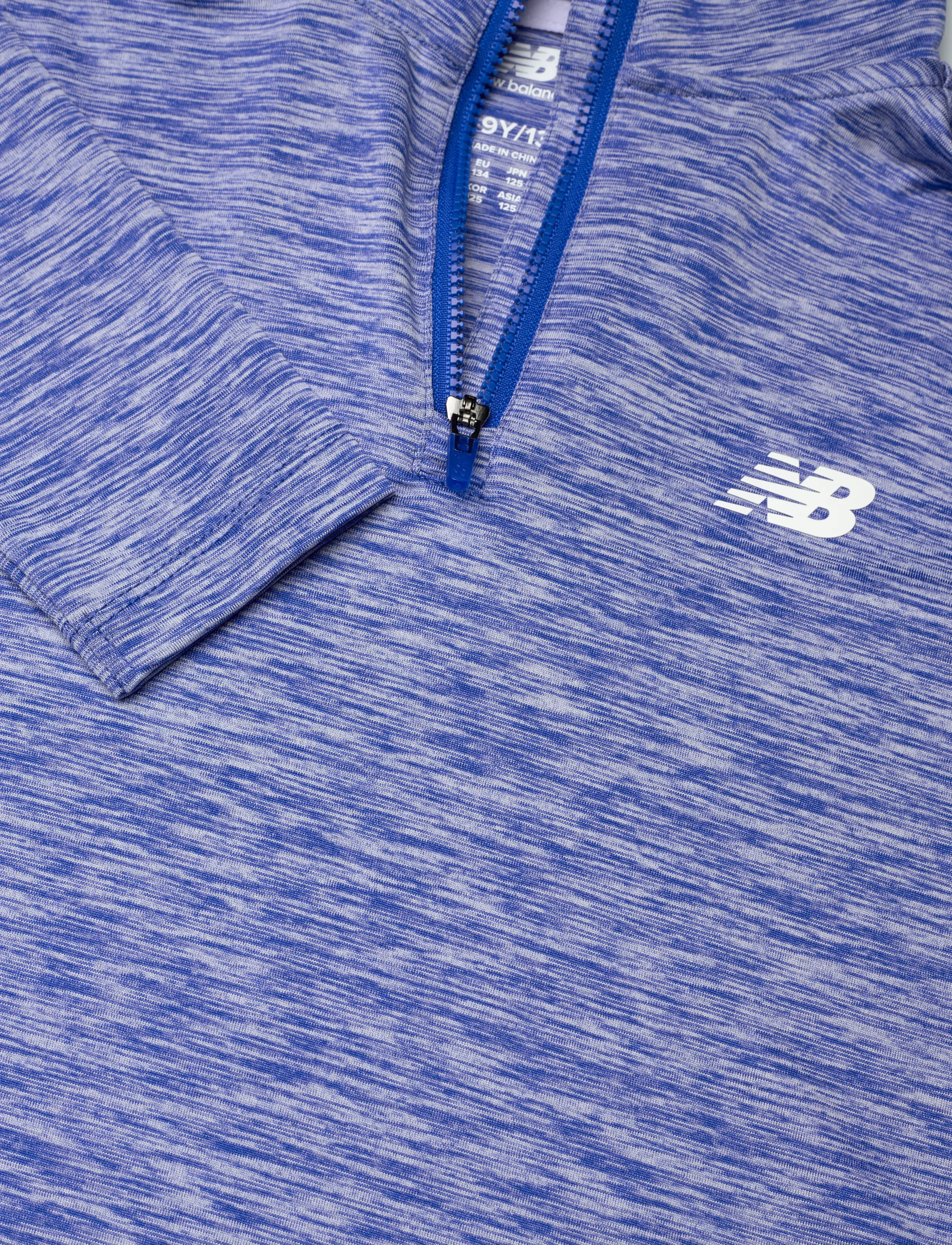 New Balance - NB Athletics Quarter Zip Funnel - sportoberteile - blue gemstone - 2