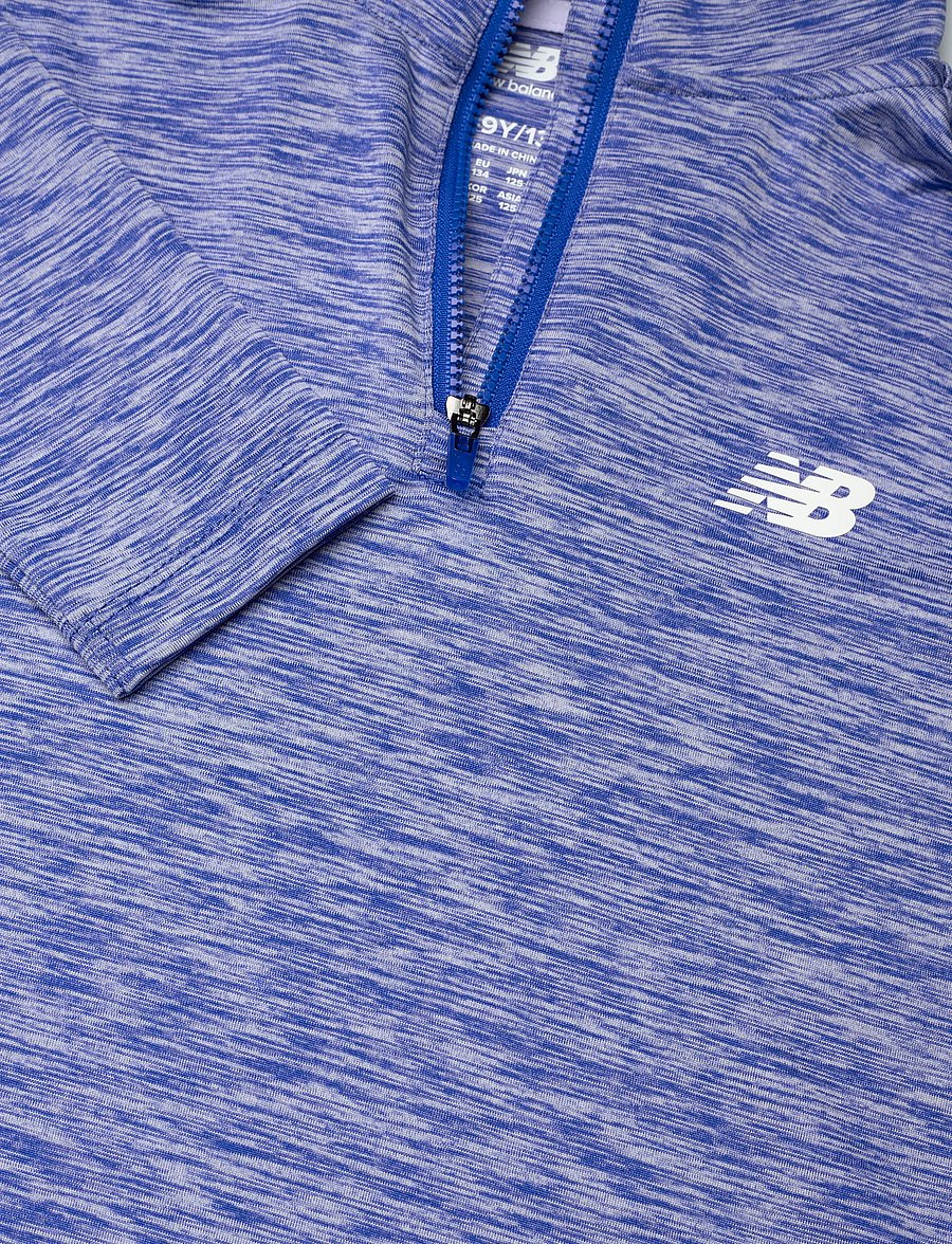 New Balance - NB Athletics Quarter Zip Funnel - sportoberteile - blue gemstone - 2