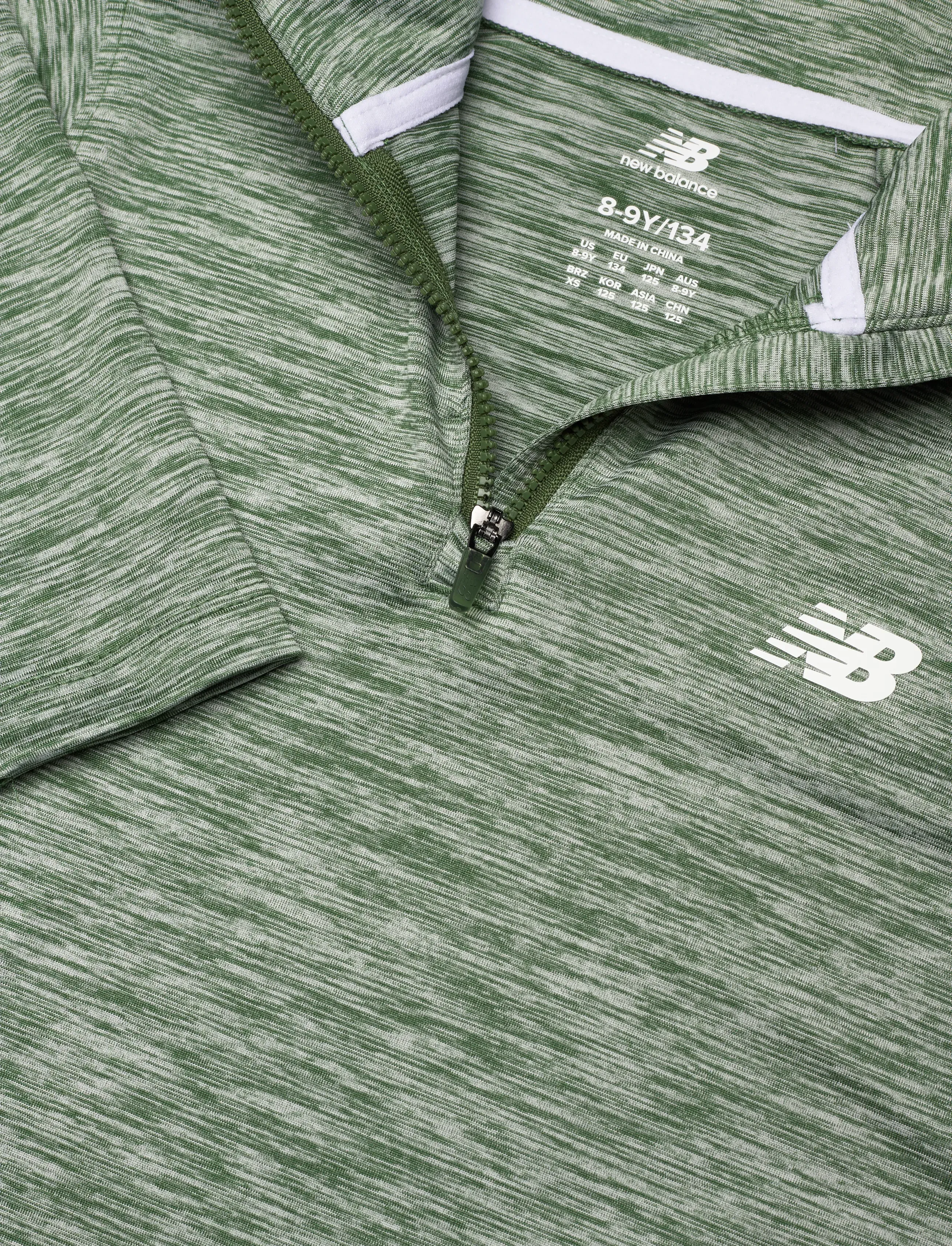 New Balance - NB Athletics Quarter Zip Funnel - sportstoppe - dark alpine green - 2