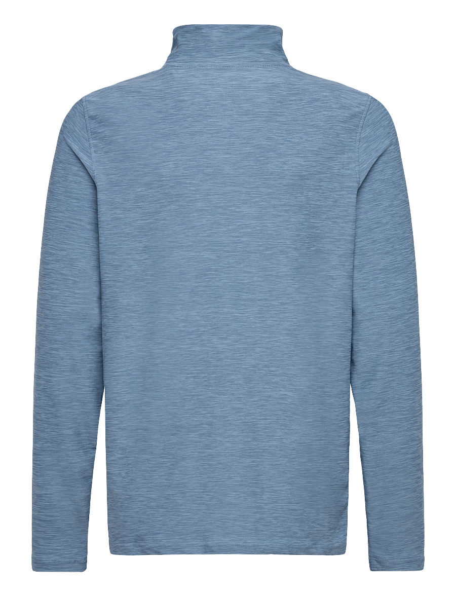New Balance - NB Athletics Quarter Zip Funnel - sportstopper - heron blue - 1