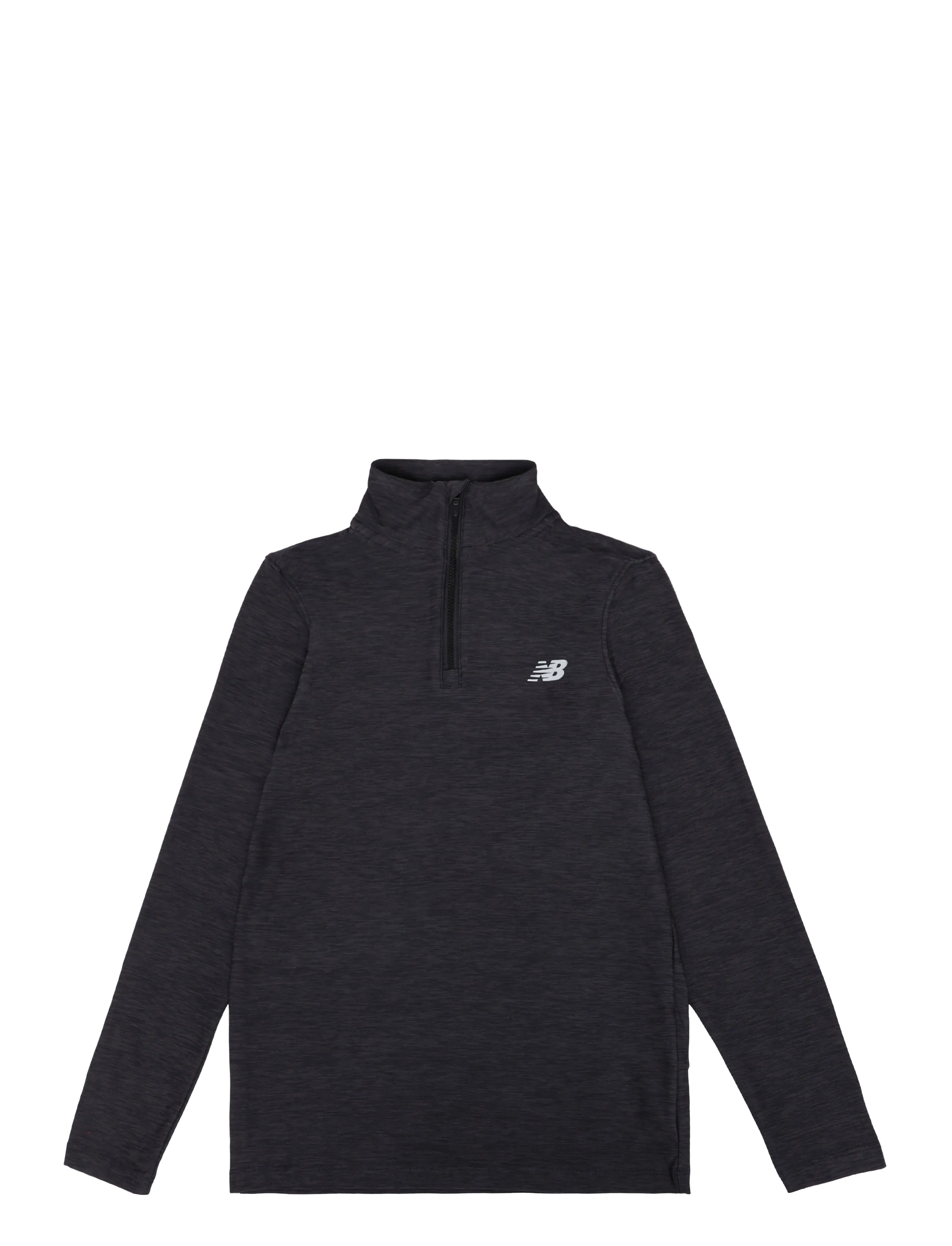New Balance NB Athletics Quarter Zip Funnel - Sporditopid - NB CAVIAR / grey