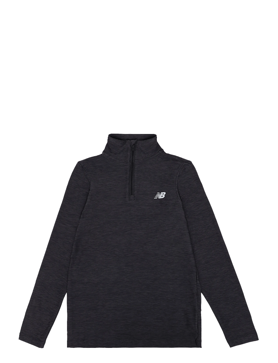 New Balance - NB Athletics Quarter Zip Funnel - sporditopid - nb caviar - 0