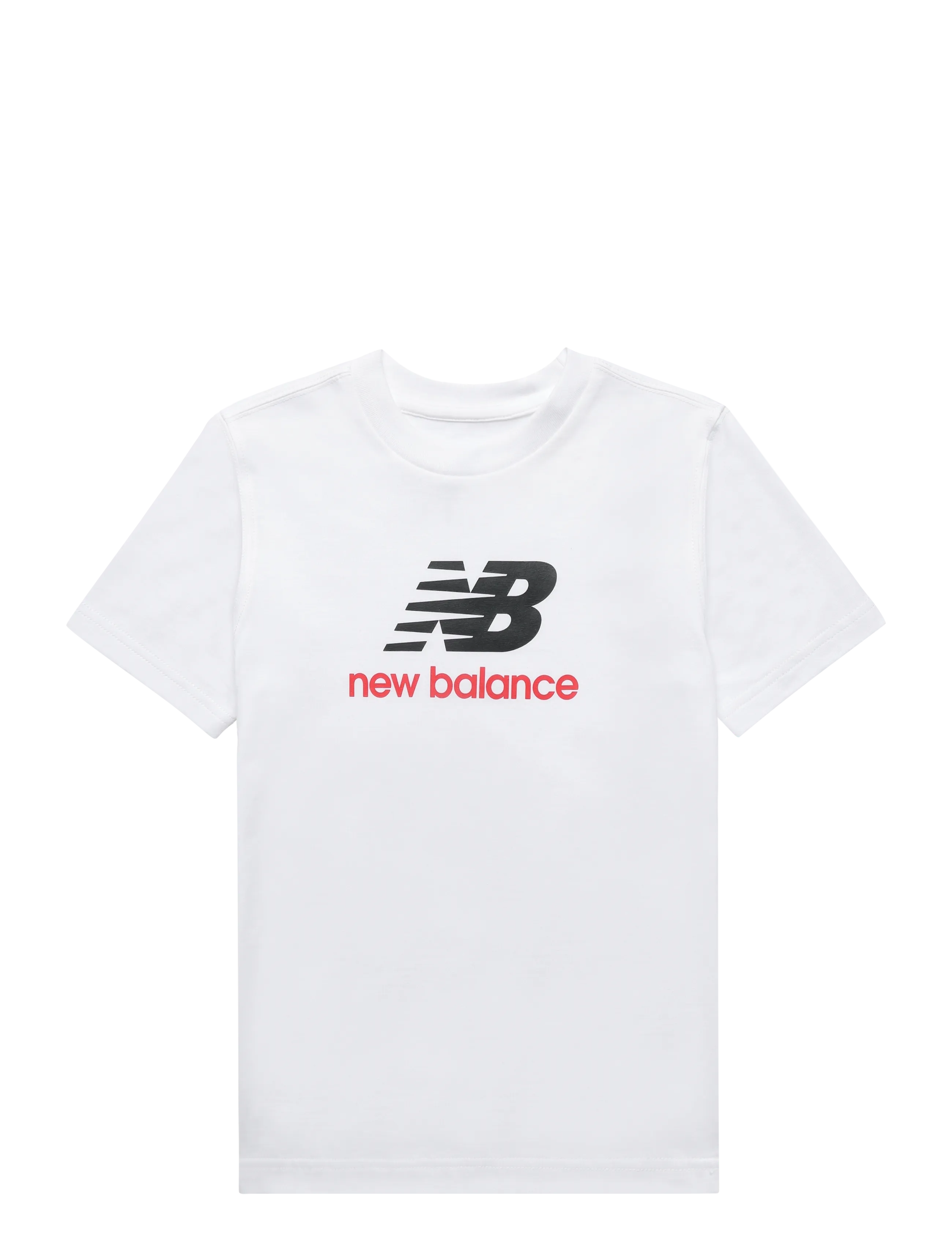 New Balance New Balance Jersey Stacked Logo Tee - Teens 140-176 - NB BRIGHT WHITE / white