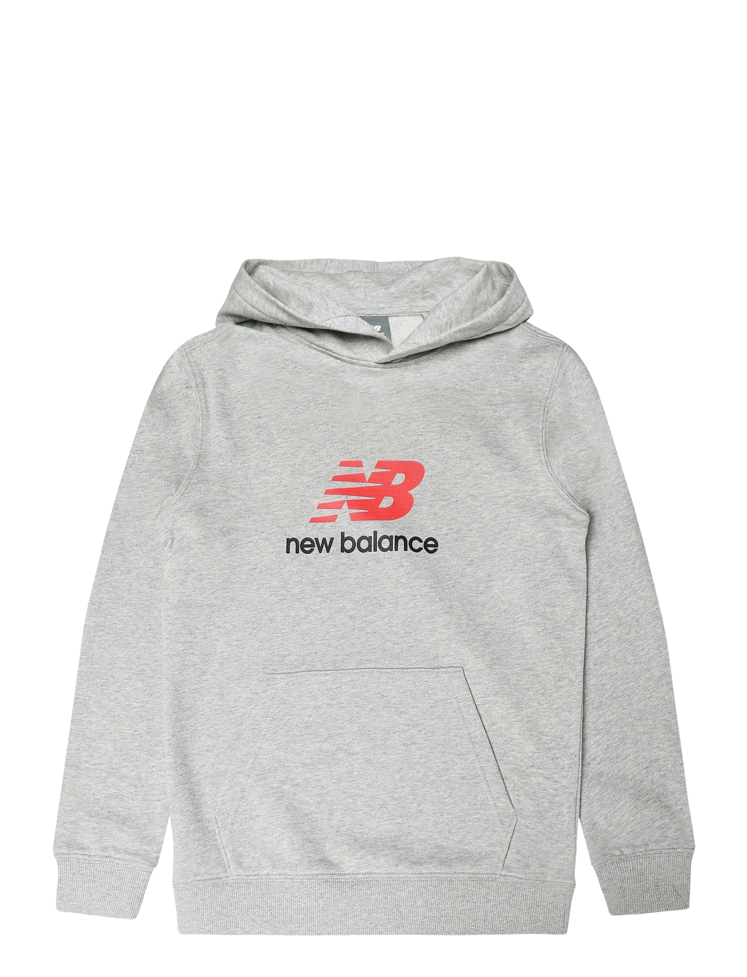 New Balance New Balance FT Stacked Logo Hoodie - Riided - ATHLETIC GREY HEATHER / grey