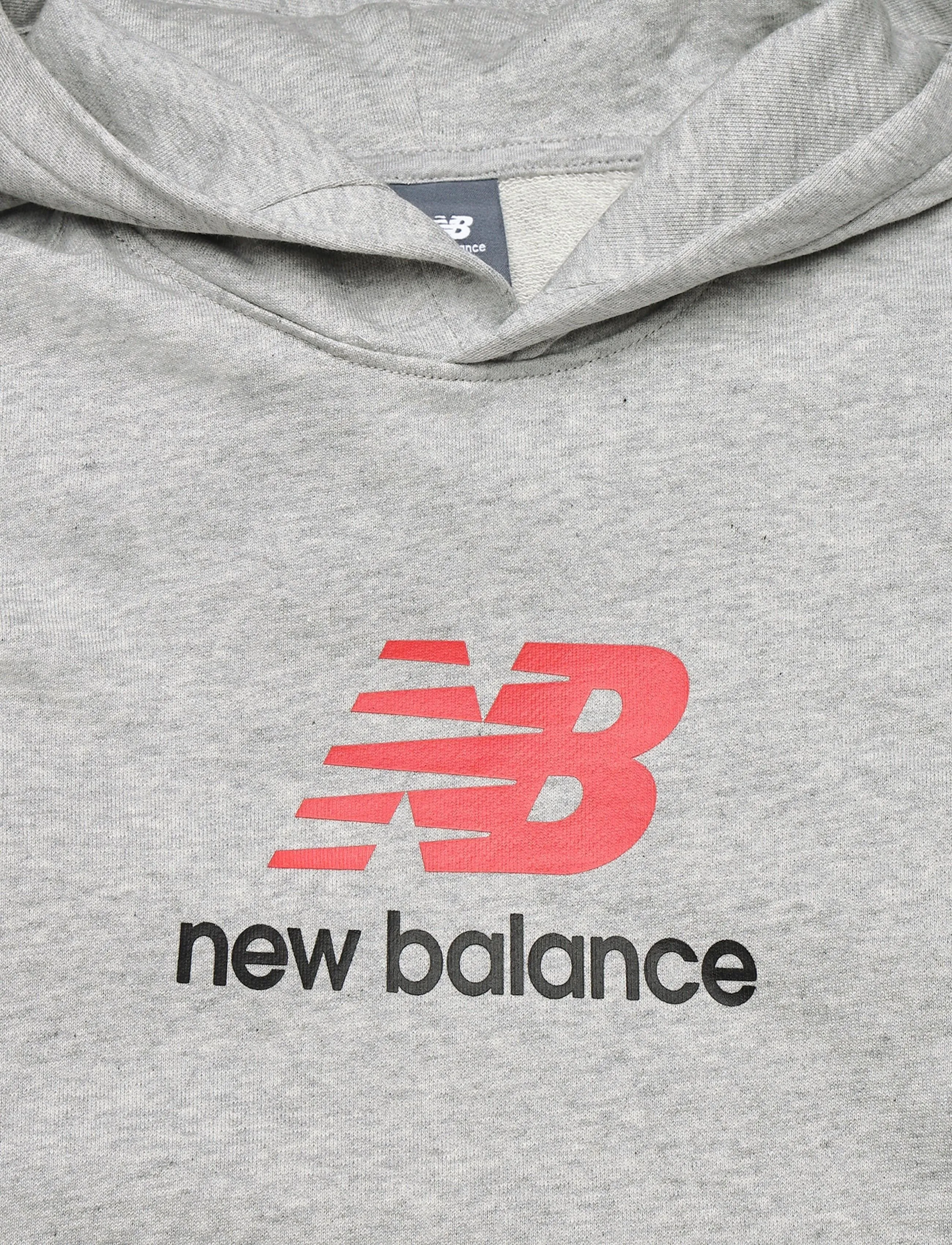 New Balance - New Balance FT Stacked Logo Hoodie - kapuutsiga pusad - athletic grey heather - 2