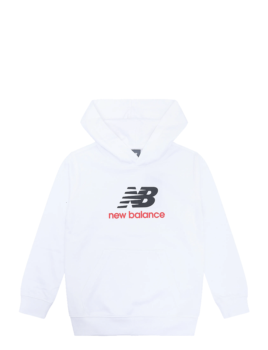 New Balance - New Balance FT Stacked Logo Hoodie - kapuzenpullover - nb bright white - 0