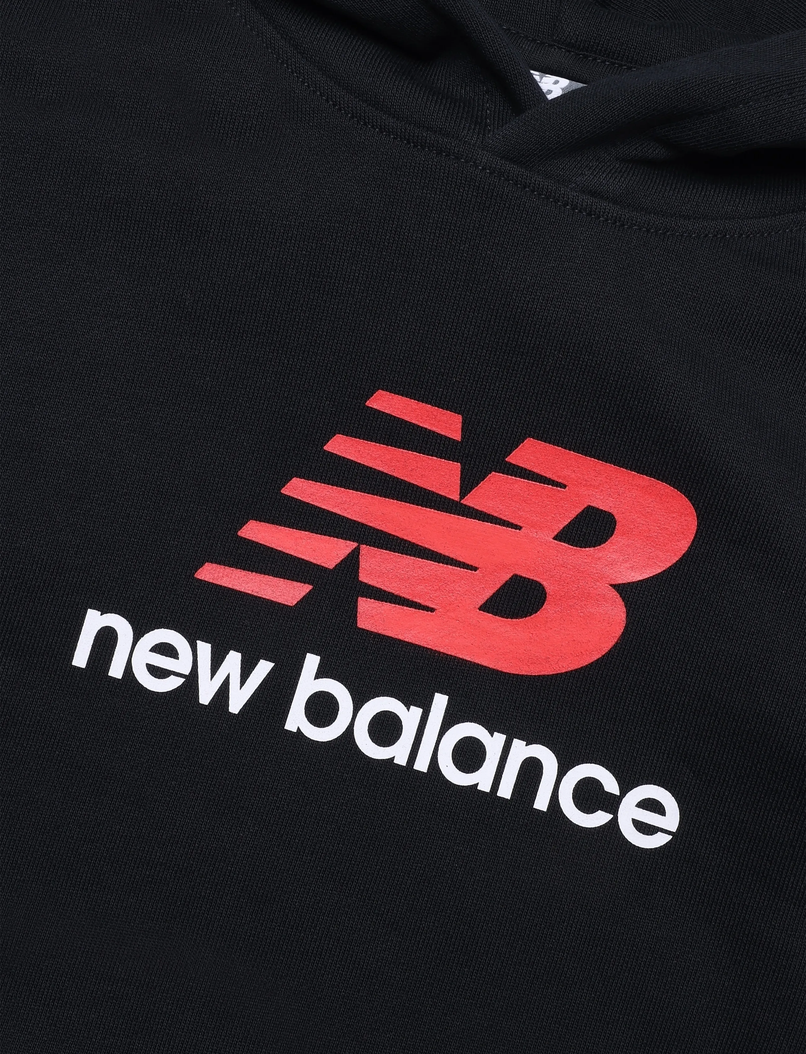 New Balance - New Balance FT Stacked Logo Hoodie - kapuutsiga pusad - nb caviar - 2