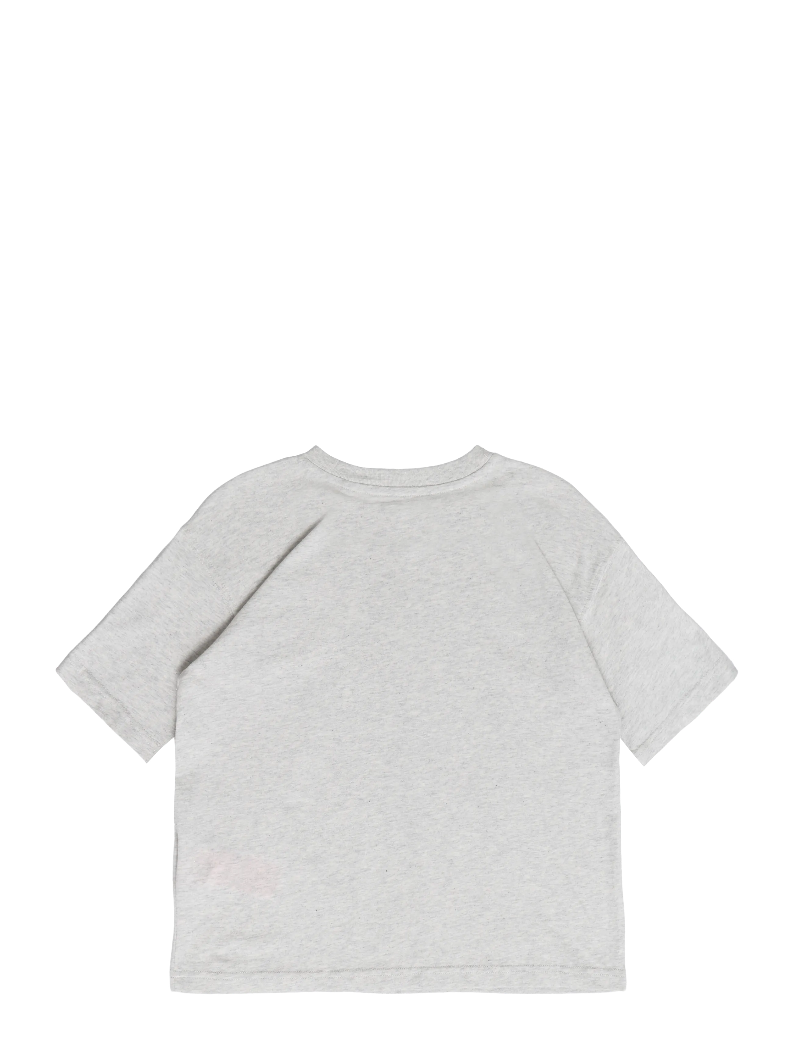 New Balance - New Balance Jersey Small Logo Tee - sports tops - ash heather - 1