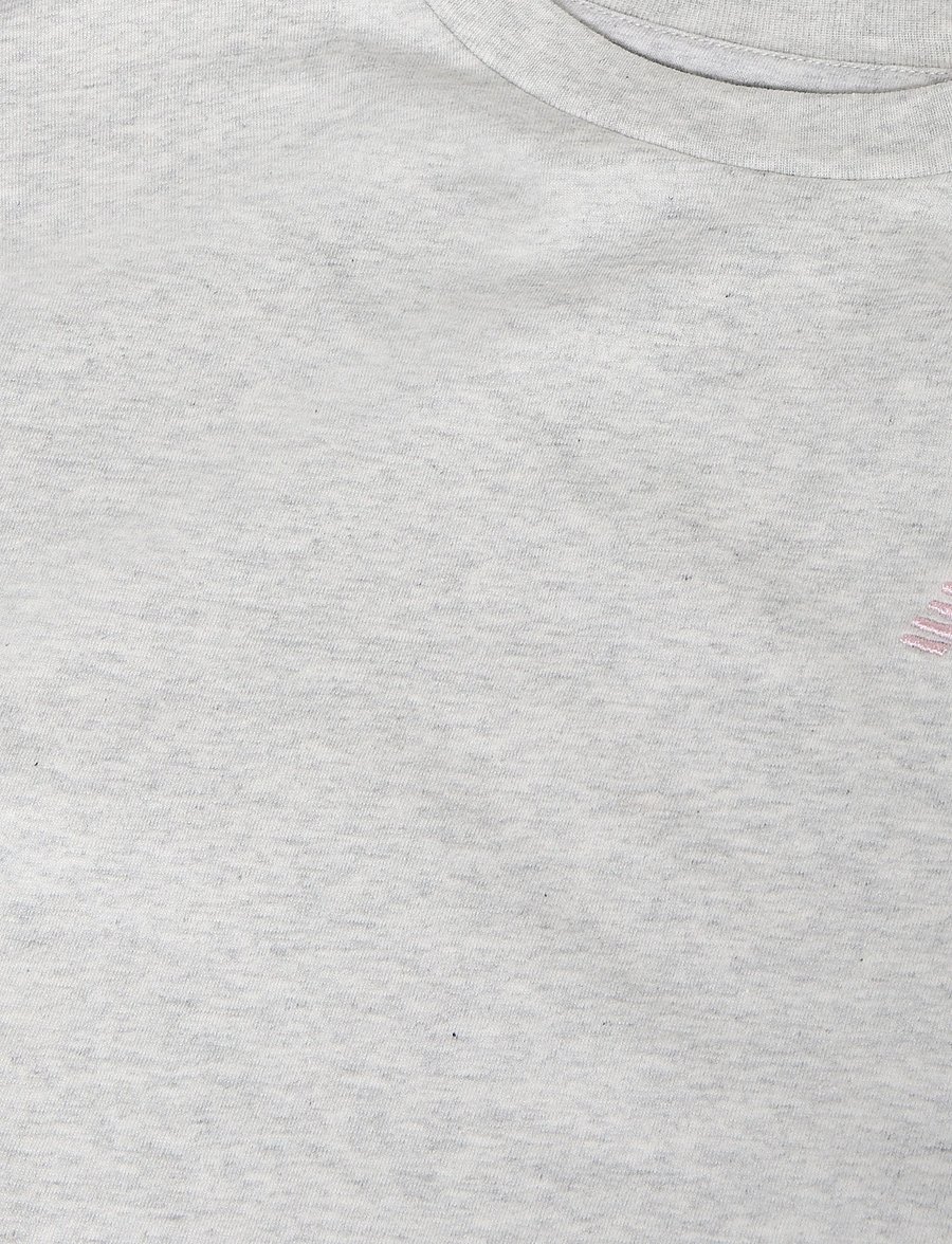 New Balance - New Balance Jersey Small Logo Tee - sportoberteile - ash heather - 2